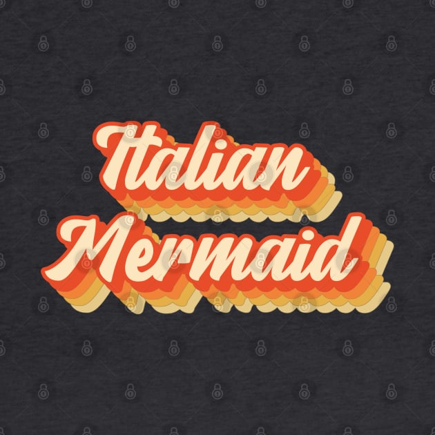 Italian Mermaid - Retro vintage style by divinoro trendy boutique